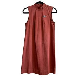 Nike Mock Neck Sporty Sleeveless Athletic Dress NWT Size XS Womens CZ9732-231